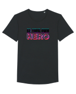 Hero  Tricou mânecă scurtă guler larg Bărbat Skater
