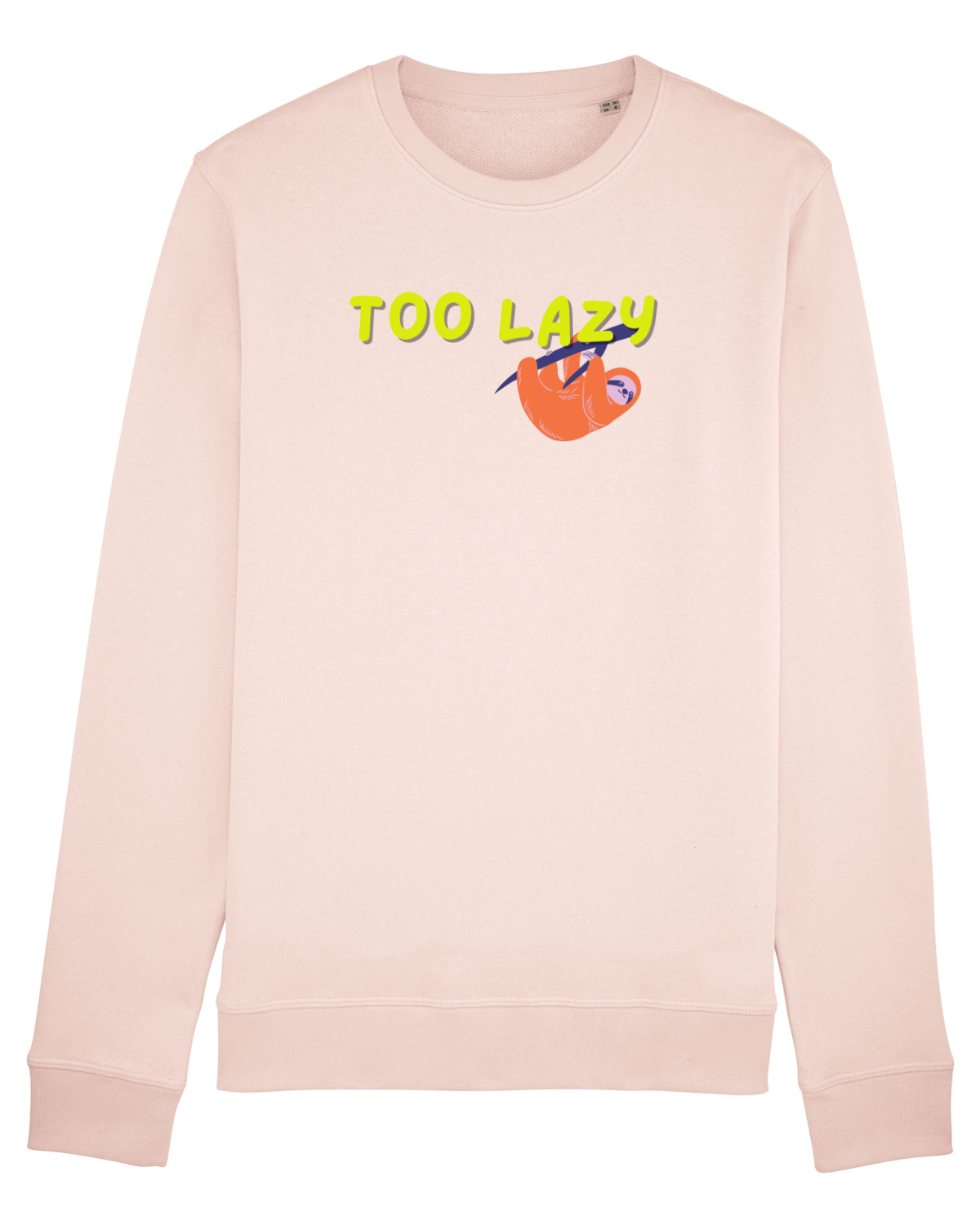 Bluză mânecă lungă Unisex Rise Candy Pink