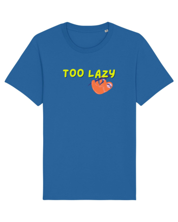 Too lazy Royal Blue