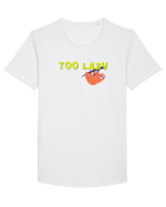 Too lazy Tricou mânecă scurtă guler larg Bărbat Skater
