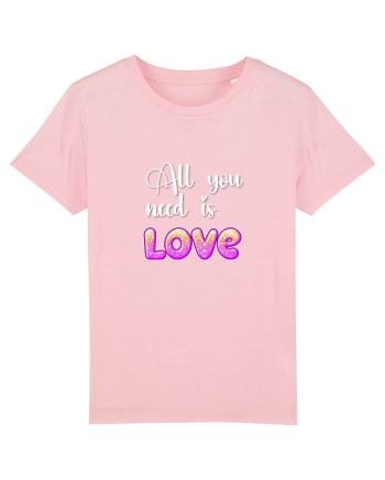 All You need is love Cotton Pink