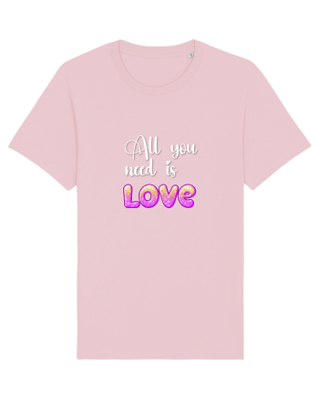 All You need is love Cotton Pink