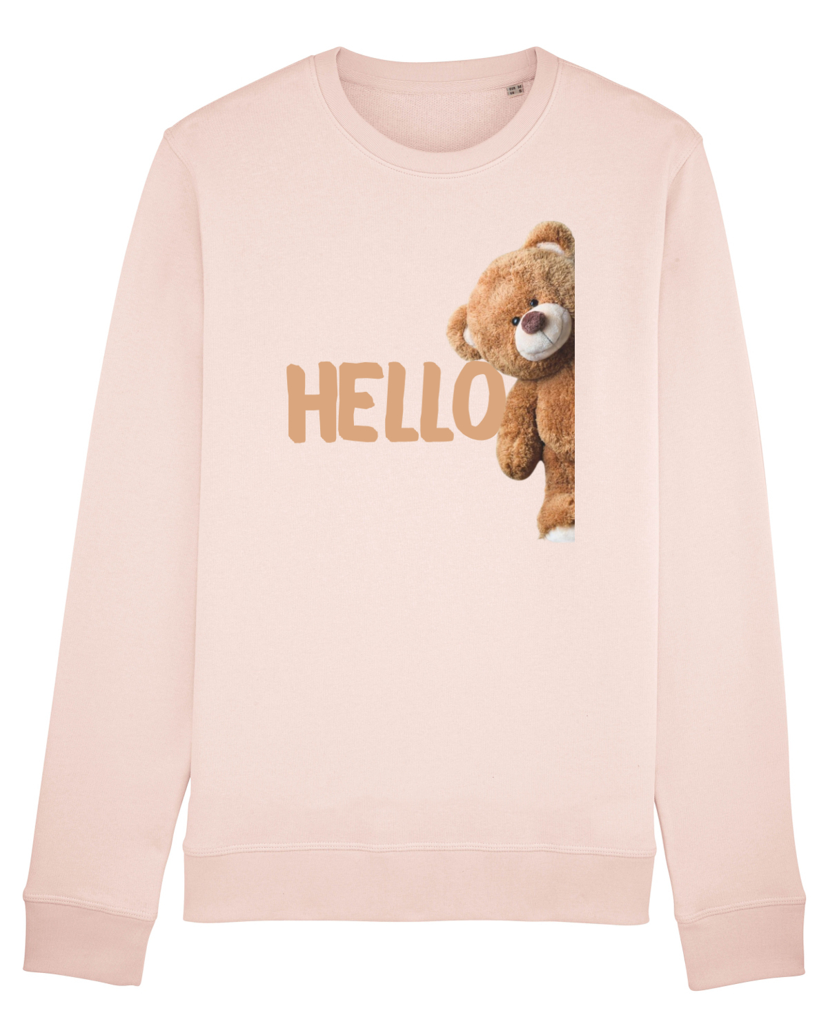 Bluză mânecă lungă Unisex Rise Candy Pink