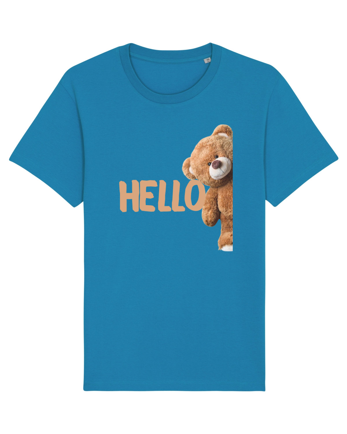 Tricou mânecă scurtă Unisex Rocker Azur