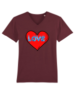 Love Tricou mânecă scurtă guler V Bărbat Presenter