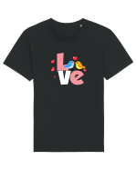 Love Tricou mânecă scurtă Unisex Rocker