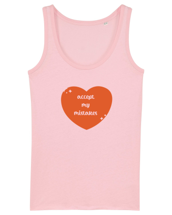 Accept my mistakes Cotton Pink