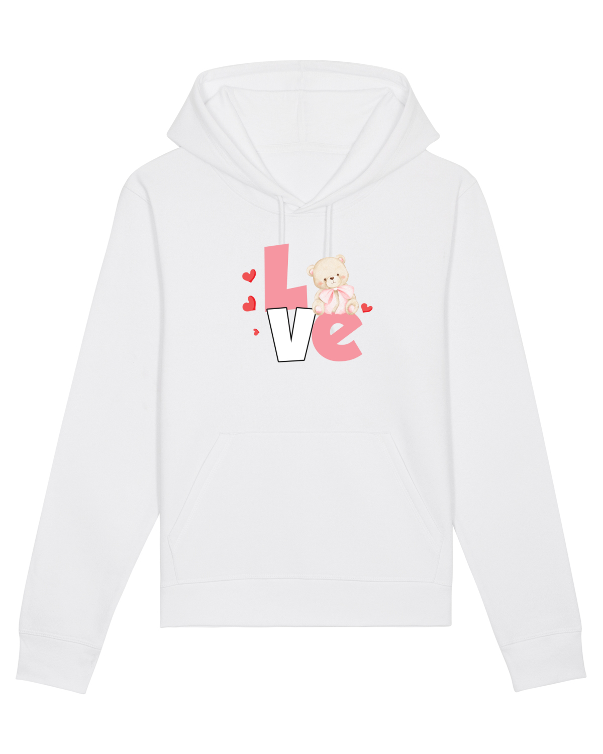 Hanorac Unisex Drummer White