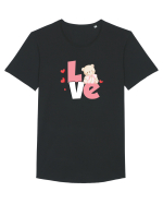 Love Tricou mânecă scurtă guler larg Bărbat Skater