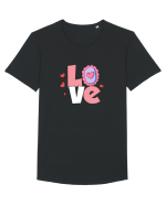 Love Tricou mânecă scurtă guler larg Bărbat Skater