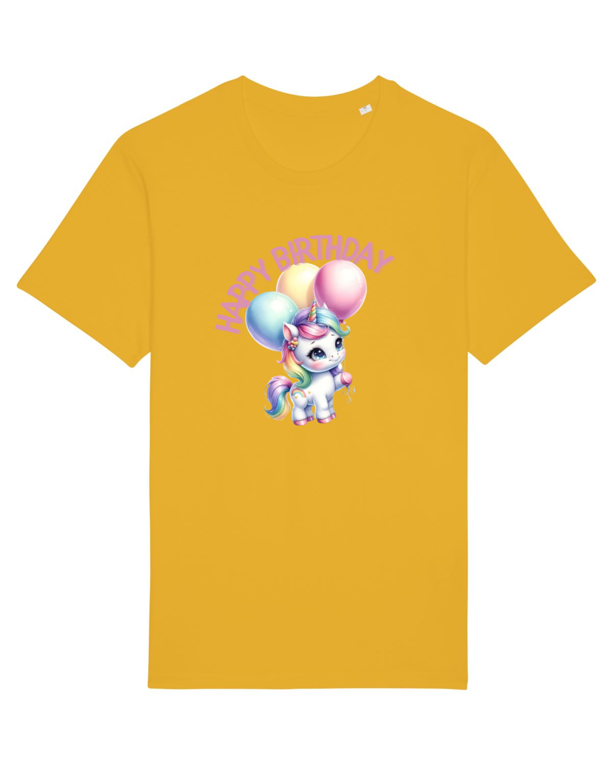 Tricou mânecă scurtă Unisex Rocker Spectra Yellow