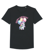 Happy birthday  Tricou mânecă scurtă guler larg Bărbat Skater
