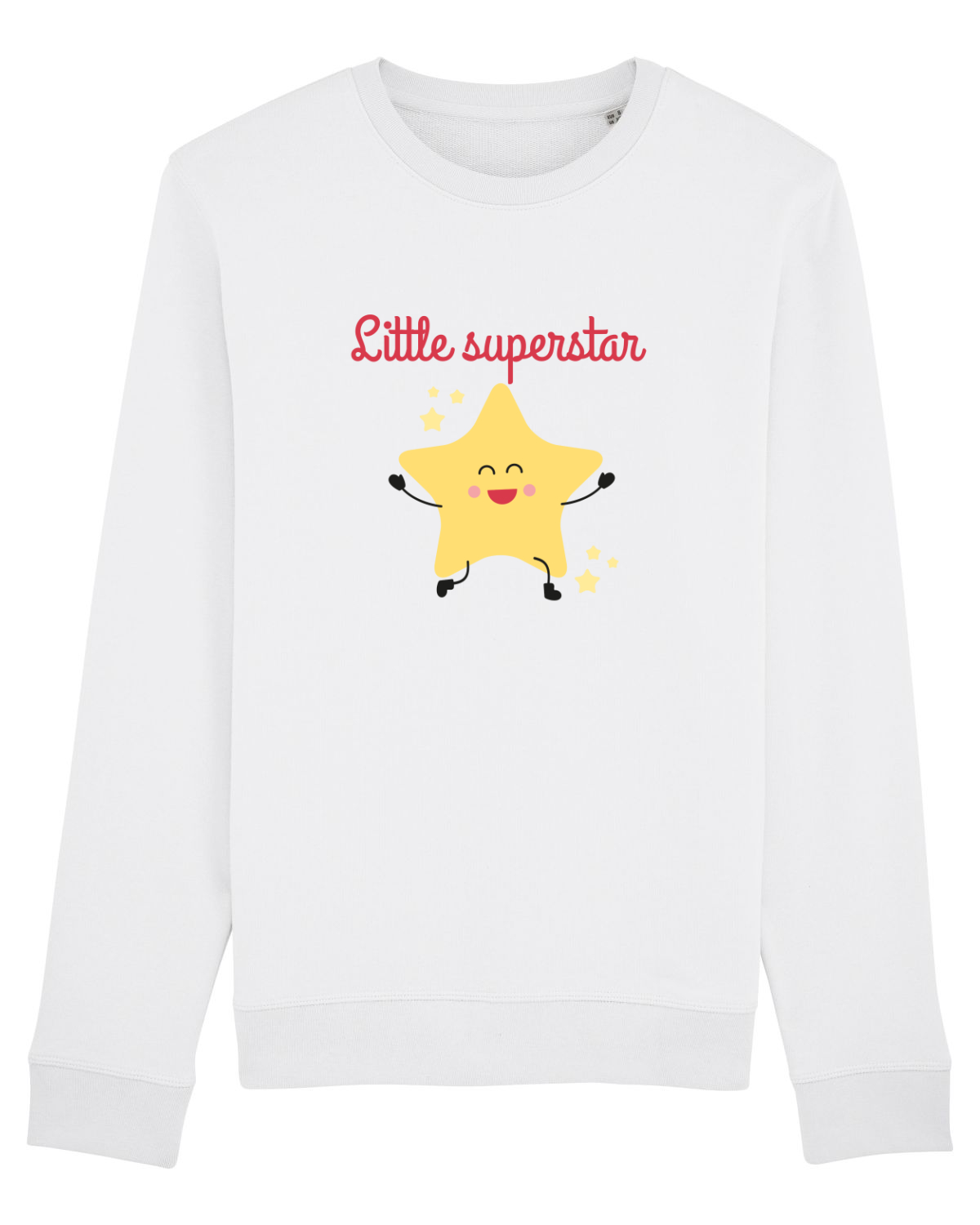 Bluză mânecă lungă Unisex Rise White