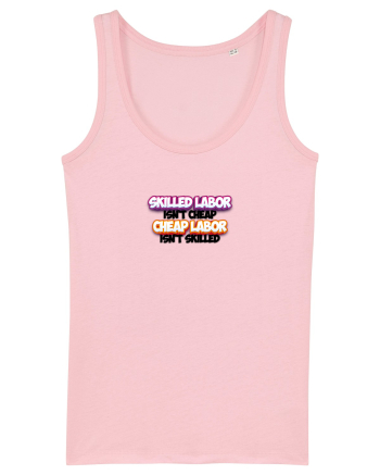 Skilled Labor 3D Cotton Pink