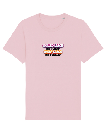 Skilled Labor 3D Cotton Pink