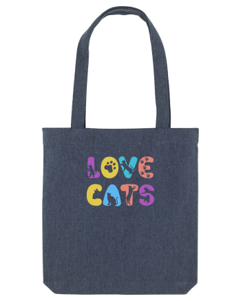 Love cats Midnight Blue