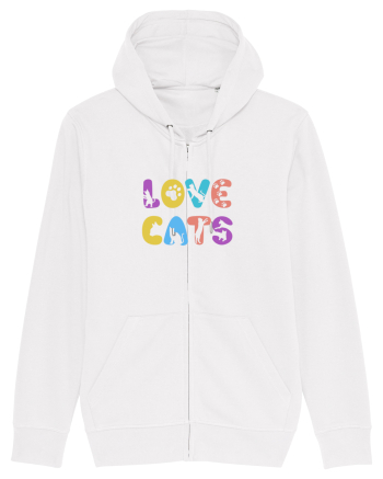 Love cats White
