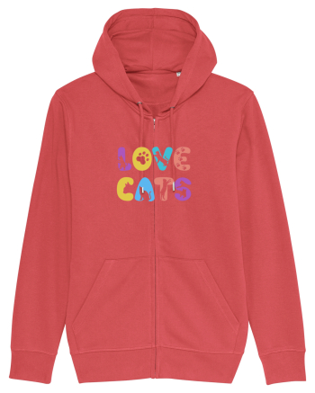 Love cats Carmine Red