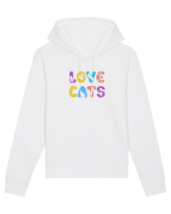 Love cats White