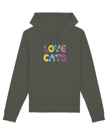 Love cats Khaki