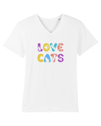 Love cats White