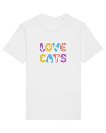 Love cats White