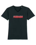 Funzone Tricou mânecă scurtă guler V Bărbat Presenter