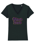 Game zone Tricou mânecă scurtă guler V Damă Evoker