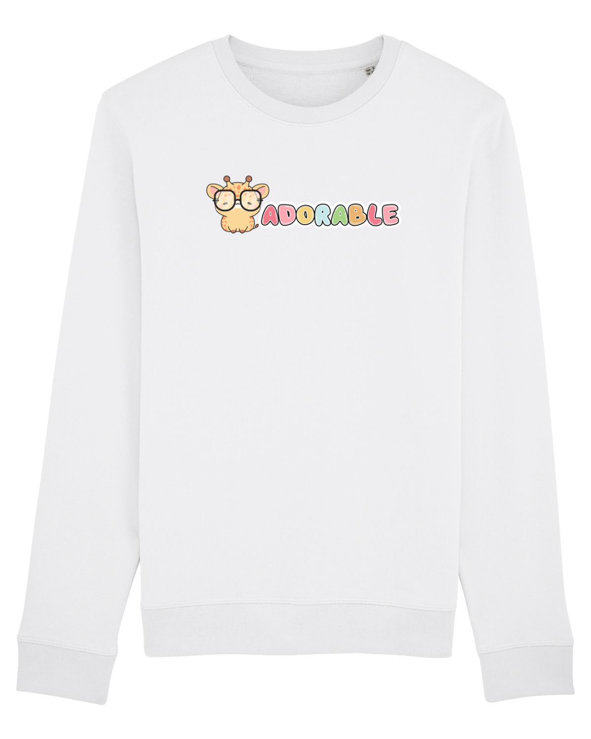 Bluză mânecă lungă Unisex Rise White