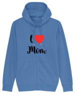 I love mom Hanorac cu fermoar Unisex Connector