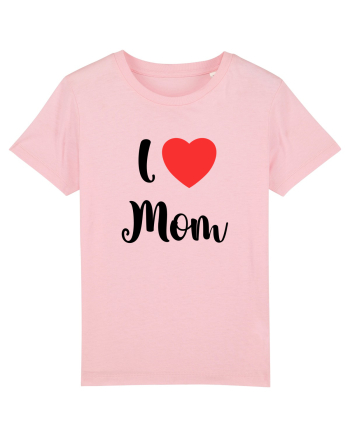 I love mom Cotton Pink