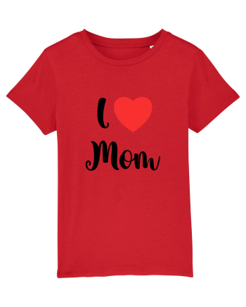 I love mom Red