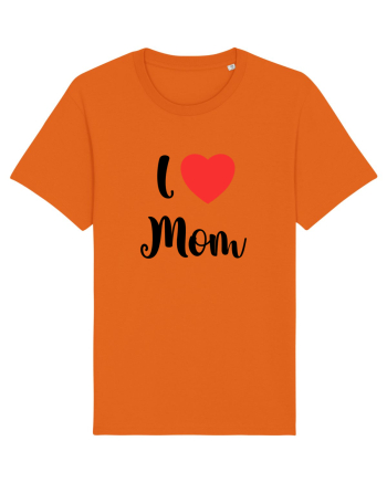 I love mom Bright Orange
