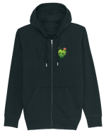 STILL UNBOTHERED - CACTUS DRAGALAS - INIMA NECUCERITA INCA - lateral Hanorac cu fermoar Unisex Connector