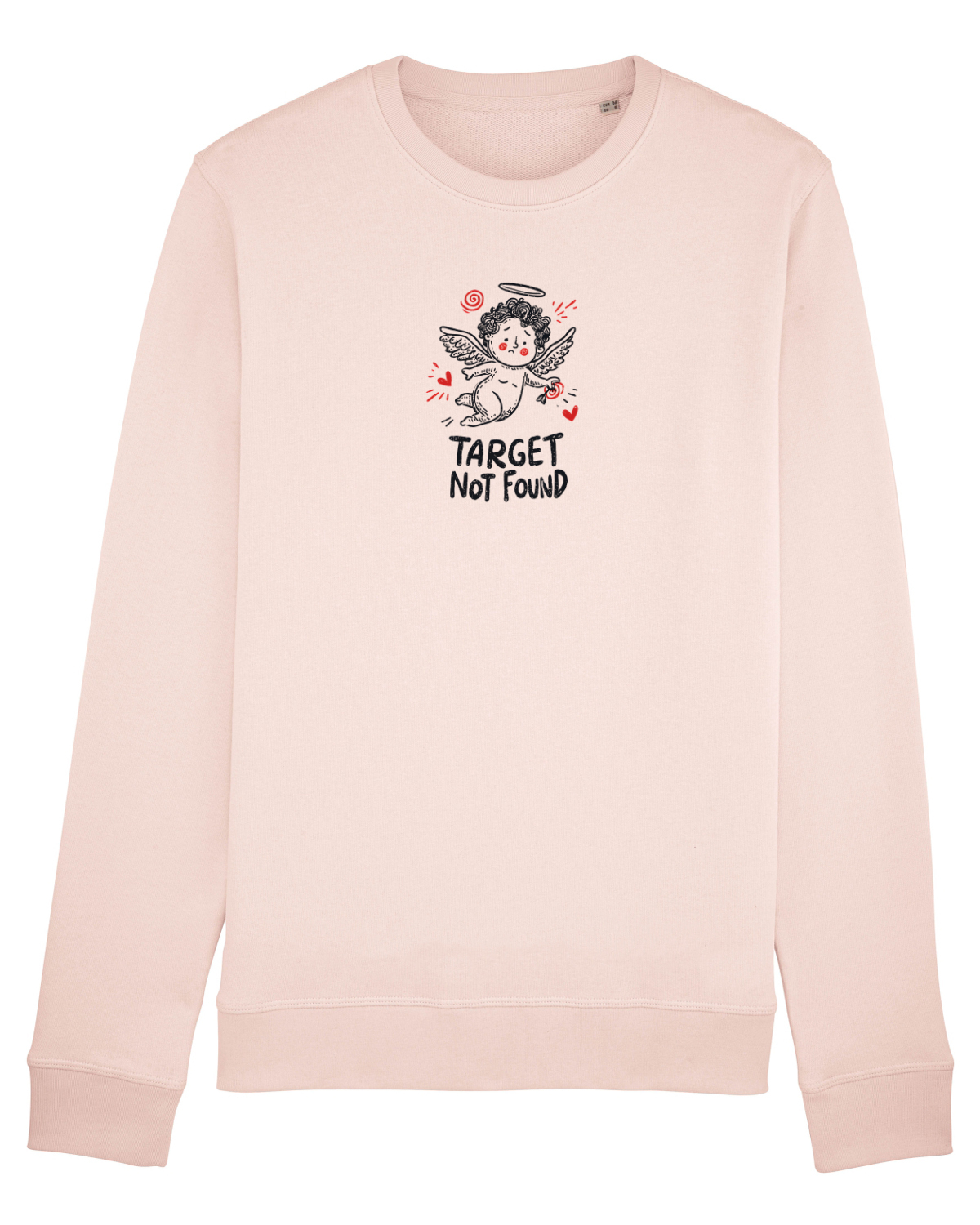 Bluză mânecă lungă Unisex Rise Candy Pink