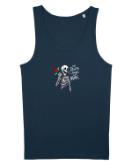 UNTIL DEATH SENDS US MEMES - schelet cu trandafir Maiou Bărbat Runs