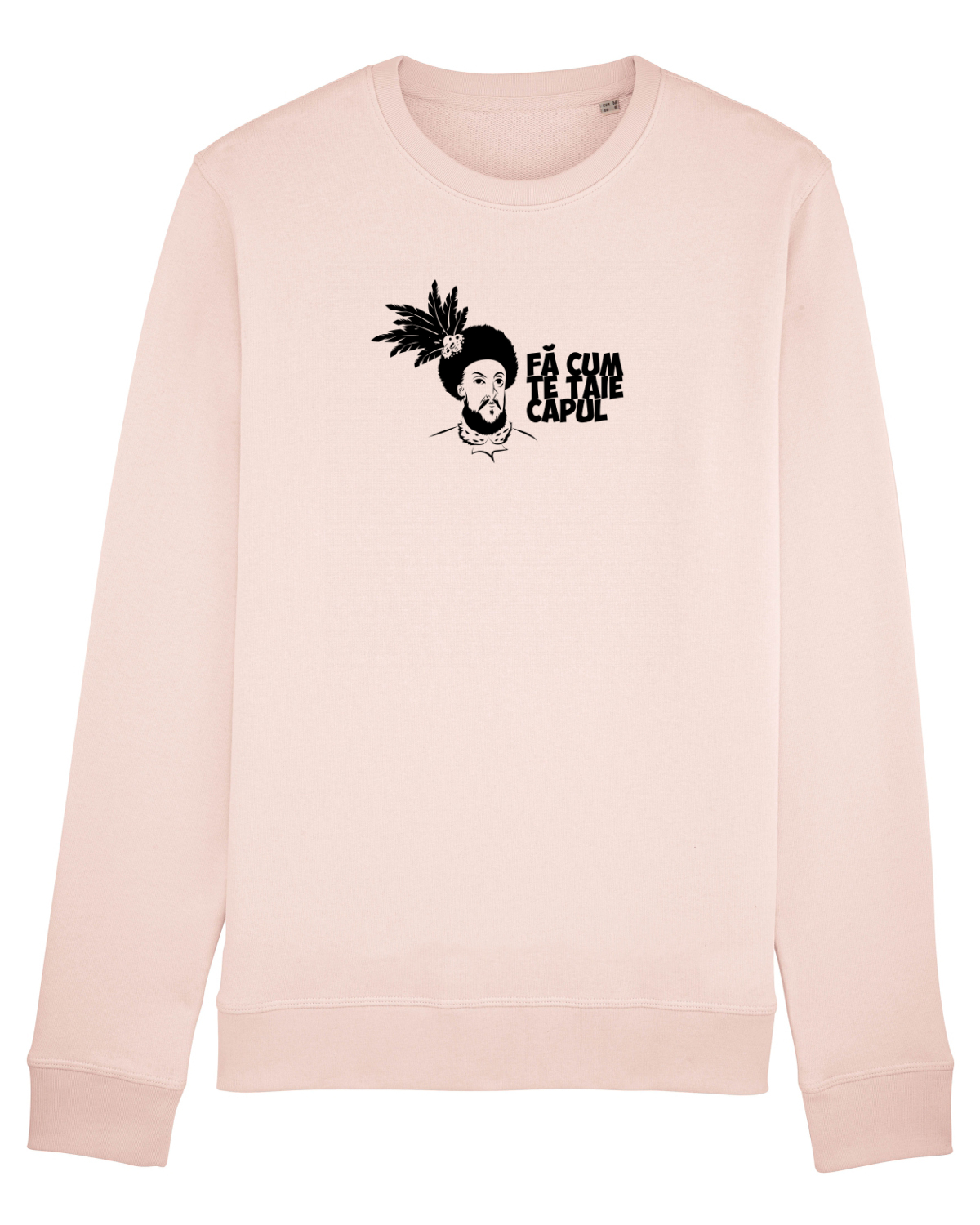 Bluză mânecă lungă Unisex Rise Candy Pink
