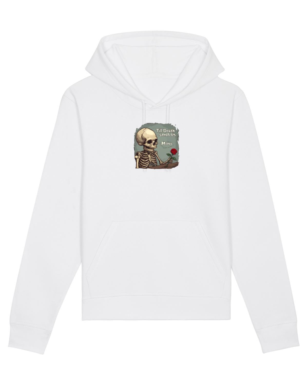 Hanorac Unisex Drummer White