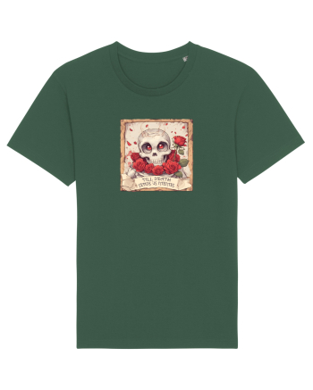 UNTIL DEATH SENDS US MEMES - schelet cu trandafiri 3 Bottle Green
