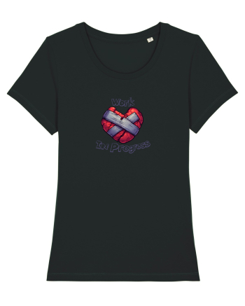 WORK IN PROGRESS - inima ranita / bandajata Black