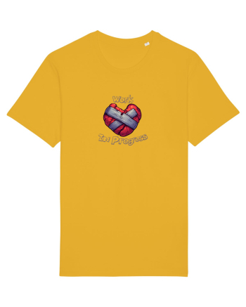 WORK IN PROGRESS - inima ranita / bandajata Spectra Yellow