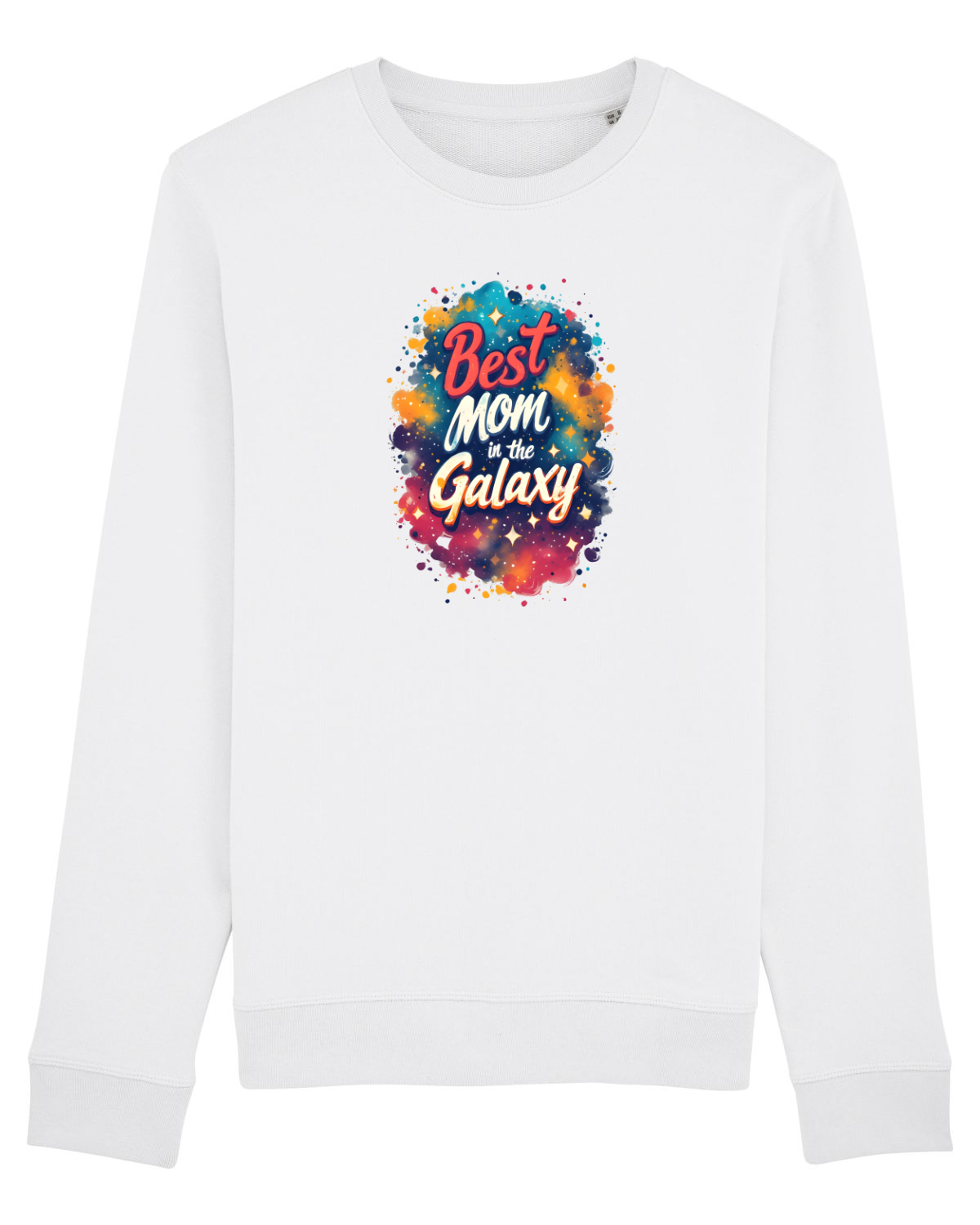 Bluză mânecă lungă Unisex Rise White