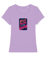 BEST MOM IN THE GALAXY - CEA MAI BUNA MAMA DIN GALAXIE 2 Tricou mânecă scurtă guler larg fitted Damă Expresser