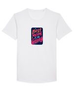 BEST MOM IN THE GALAXY - CEA MAI BUNA MAMA DIN GALAXIE 2 Tricou mânecă scurtă guler larg Bărbat Skater
