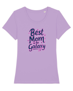 BEST MOM IN THE GALAXY - CEA MAI BUNA MAMA DIN GALAXIE 3 Tricou mânecă scurtă guler larg fitted Damă Expresser
