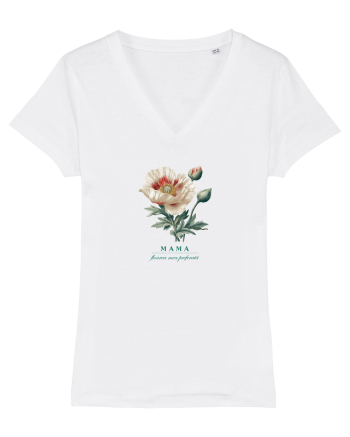 MAMA - FLOAREA MEA PREFERATA White