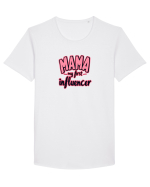 MAMA - MY FIRST INFLUENCER Tricou mânecă scurtă guler larg Bărbat Skater