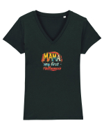 MAMA - MY FIRST INFLUENCER 2 Tricou mânecă scurtă guler V Damă Evoker