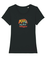MAMA - MY FIRST INFLUENCER 2 Tricou mânecă scurtă guler larg fitted Damă Expresser