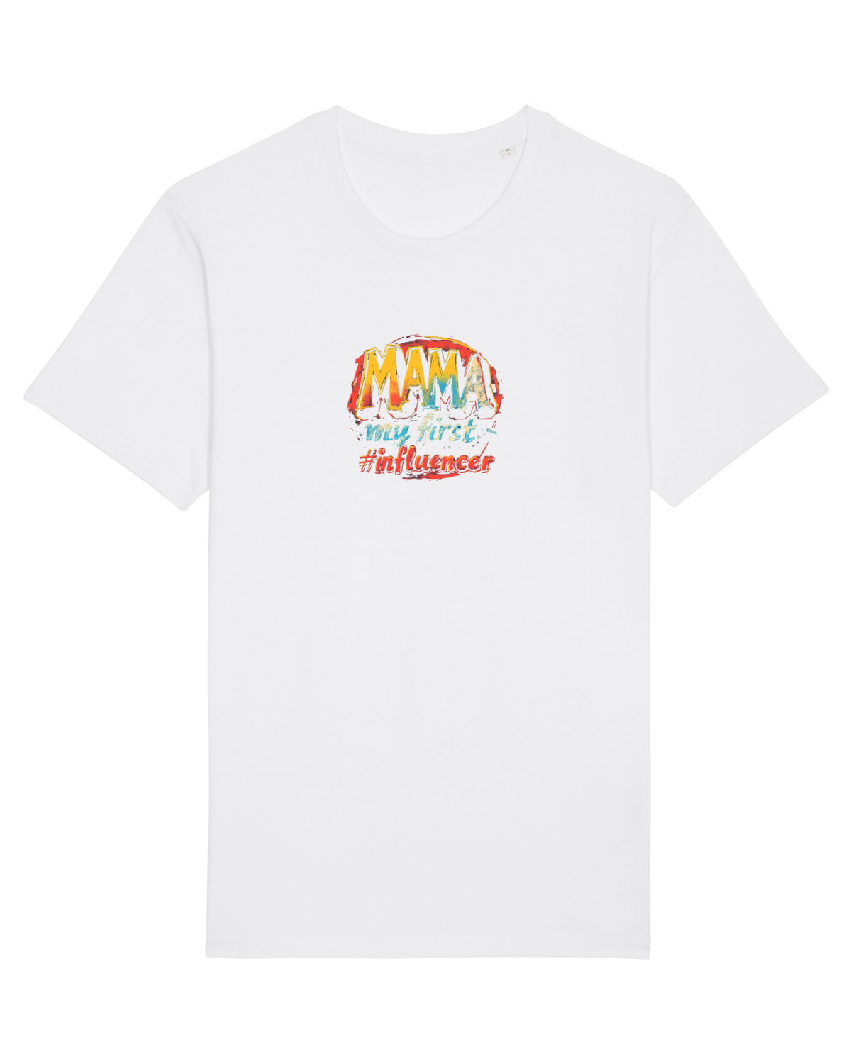 Tricou mânecă scurtă Unisex Rocker White